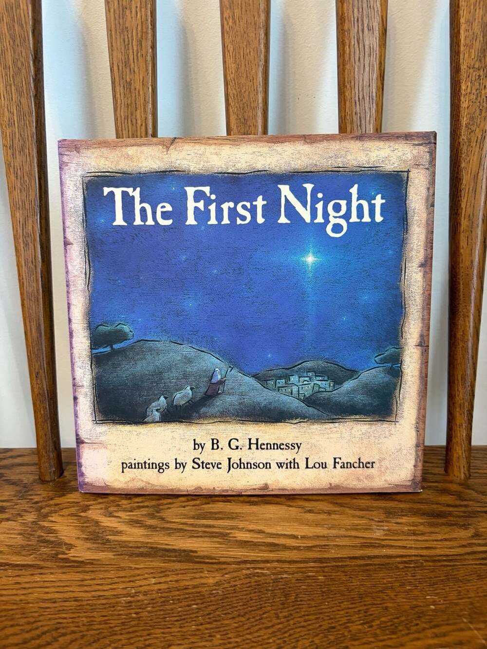 The First Night by B. G. Hennessy Illustrated Children's Book